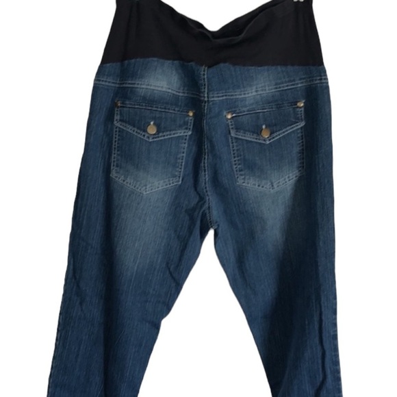 Oh Mamma Maternity Jeans size xl - Picture 2 of 6